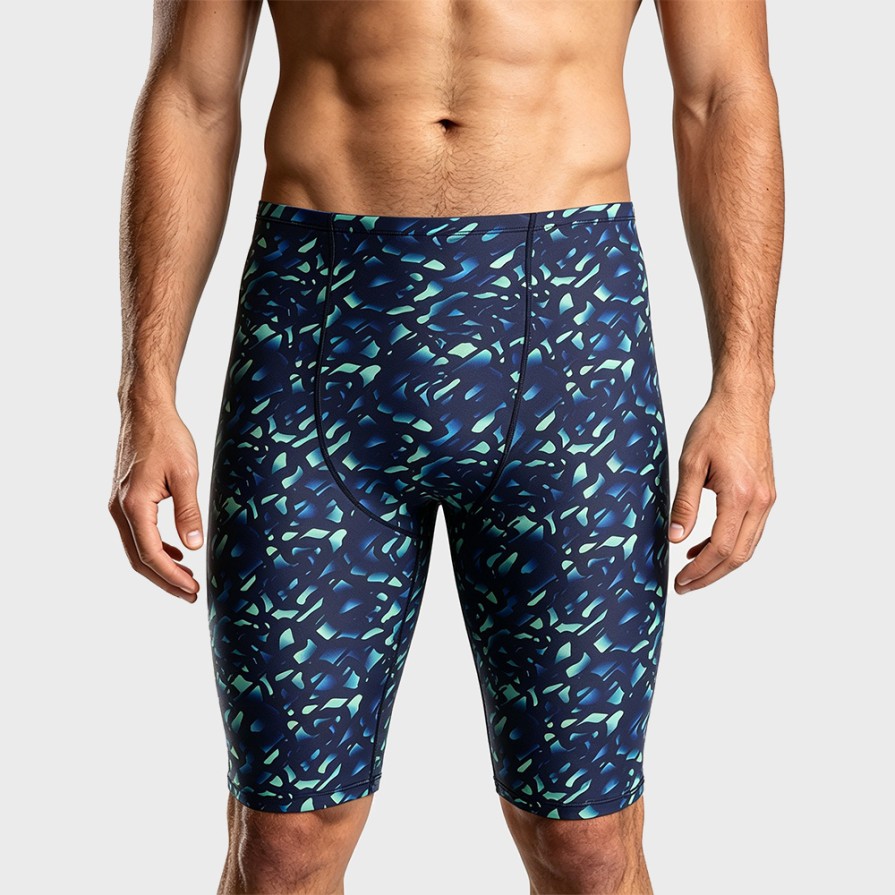 Men's Waterproof Athletic Swim Trunks