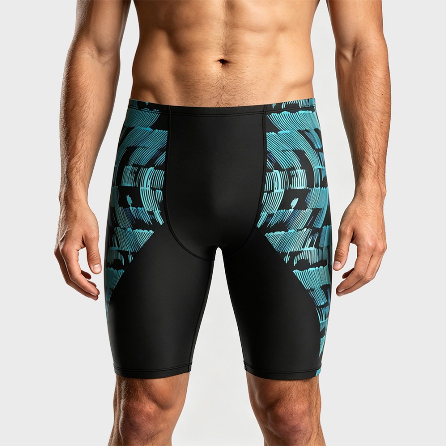 Professional Competition Knee-Length Swim Trunks