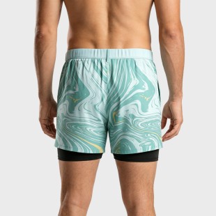 Double Layer Quick-Dry Swim Shorts