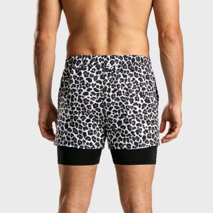 Double Liner Quick-Dry Surf Swim Trunks
