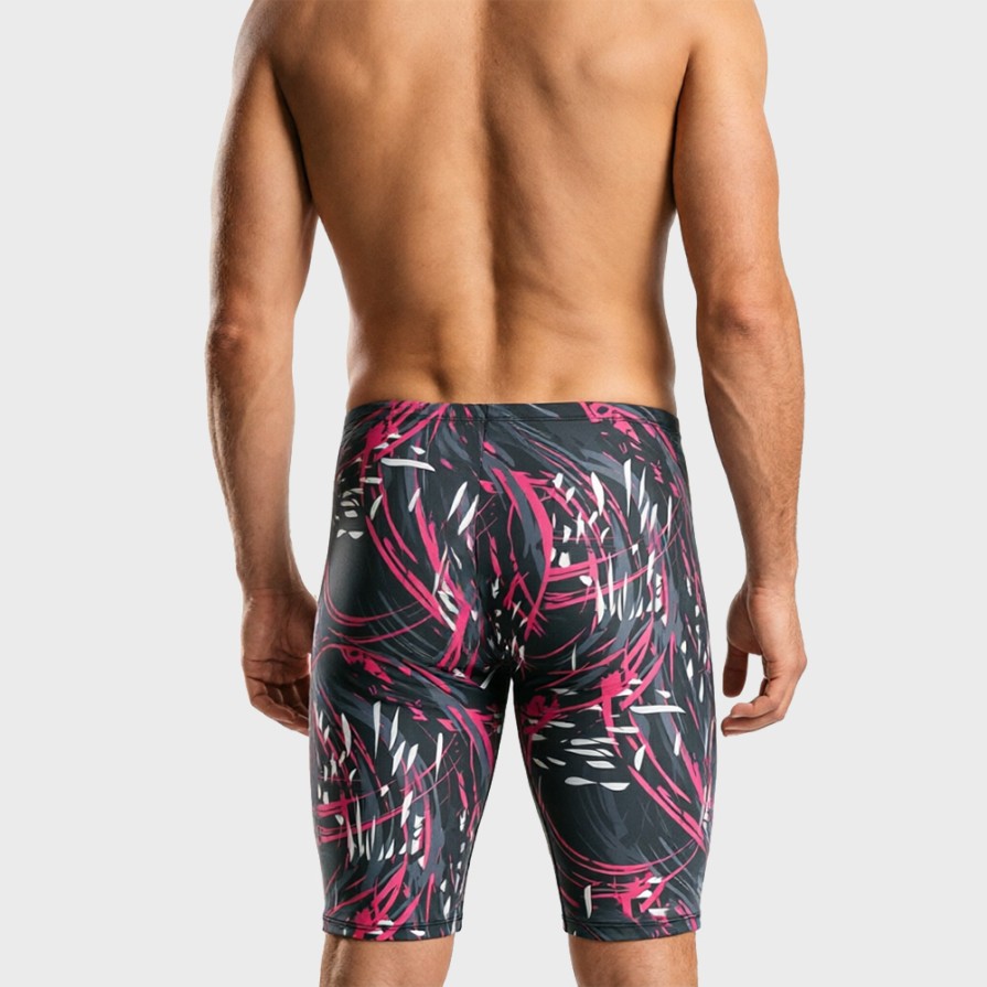 Men's Chlorine-Resistant Quick-Dry Training Swim Trunks