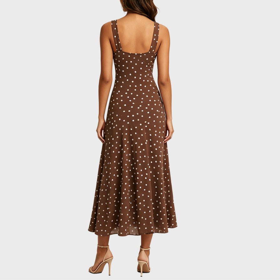 Sleeveless V-Neck Dress
