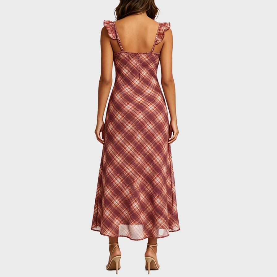 V-neck camisole dress