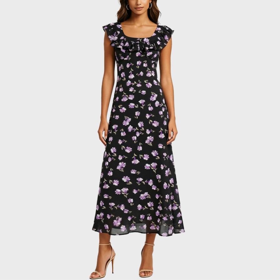 Strappy Long Dress