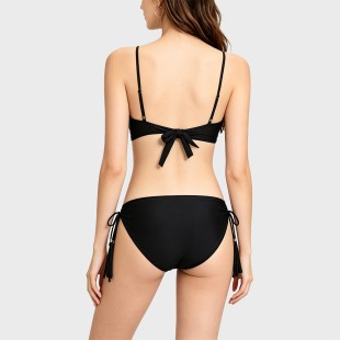 Backless Strap Triangle One-Piece Swimsuit