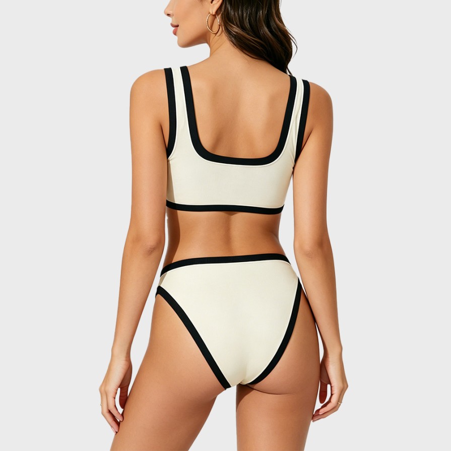 Little Fragrance Split Bikini Swimsuit